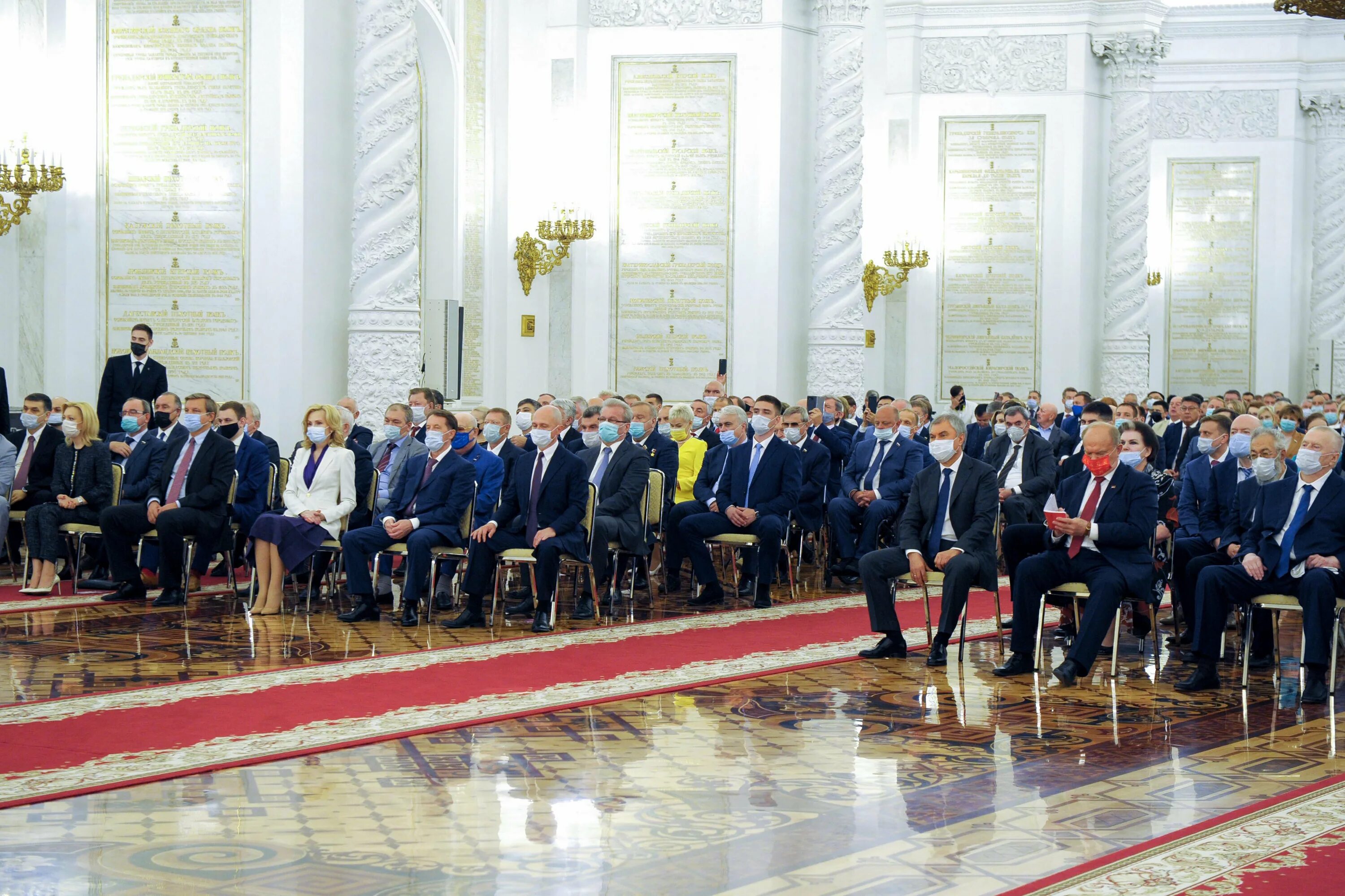 Георгиевский зал кремлевского дворца. Георгиевский зал Кремля встреча с президентом.