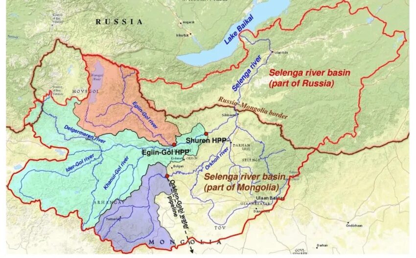 Где находится река селенга на карте Chikoy National Park Wikipedia