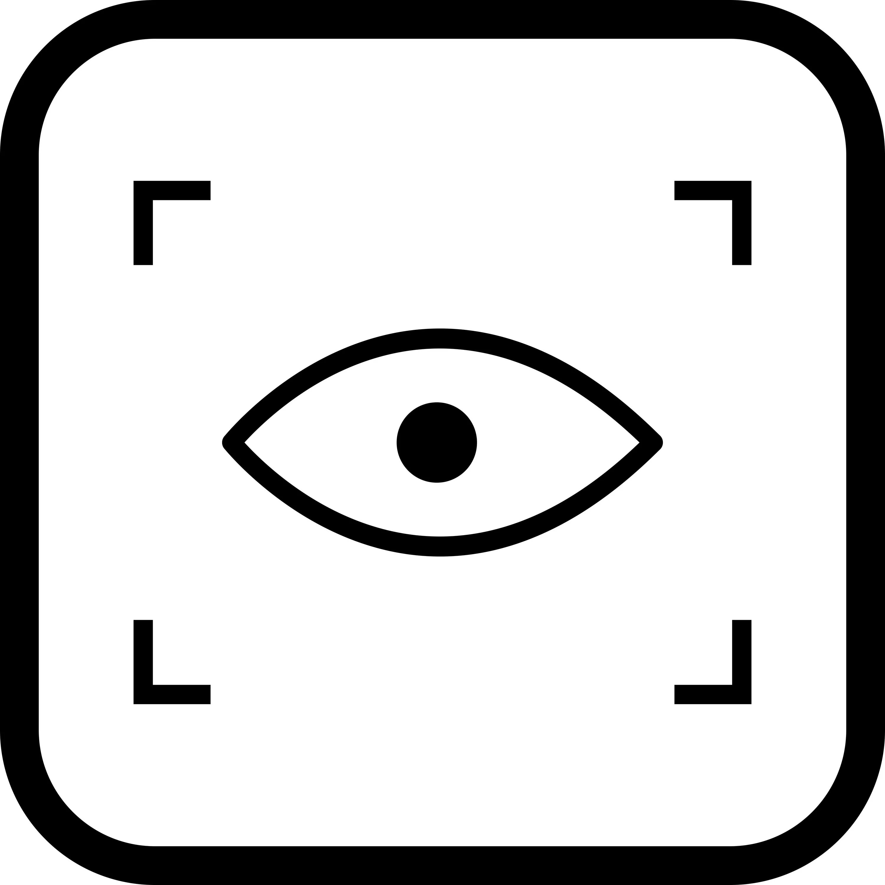 Квадратный глазок. Зрение иконка. Значок глаза. Глаз пиктограмма. Взгляд иконка.