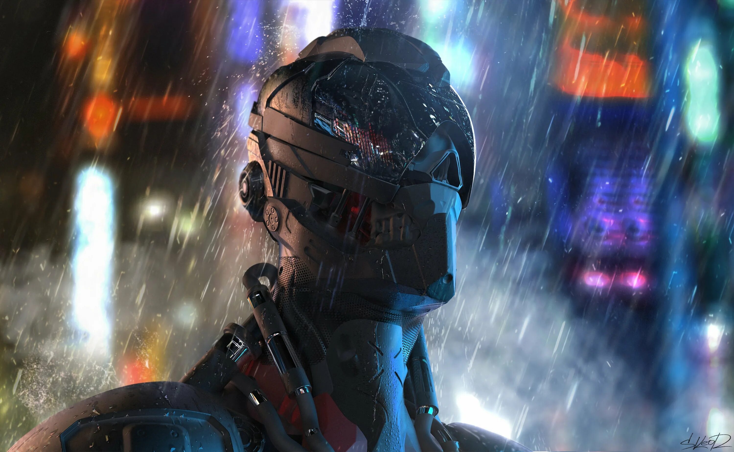 Cyberpunk 2077 робот. Cyberpunk 2077 роботы. cyberpunk 2077 дождь. cyberpunk 2077 киборги. cyberpunk 2077 cyborg.