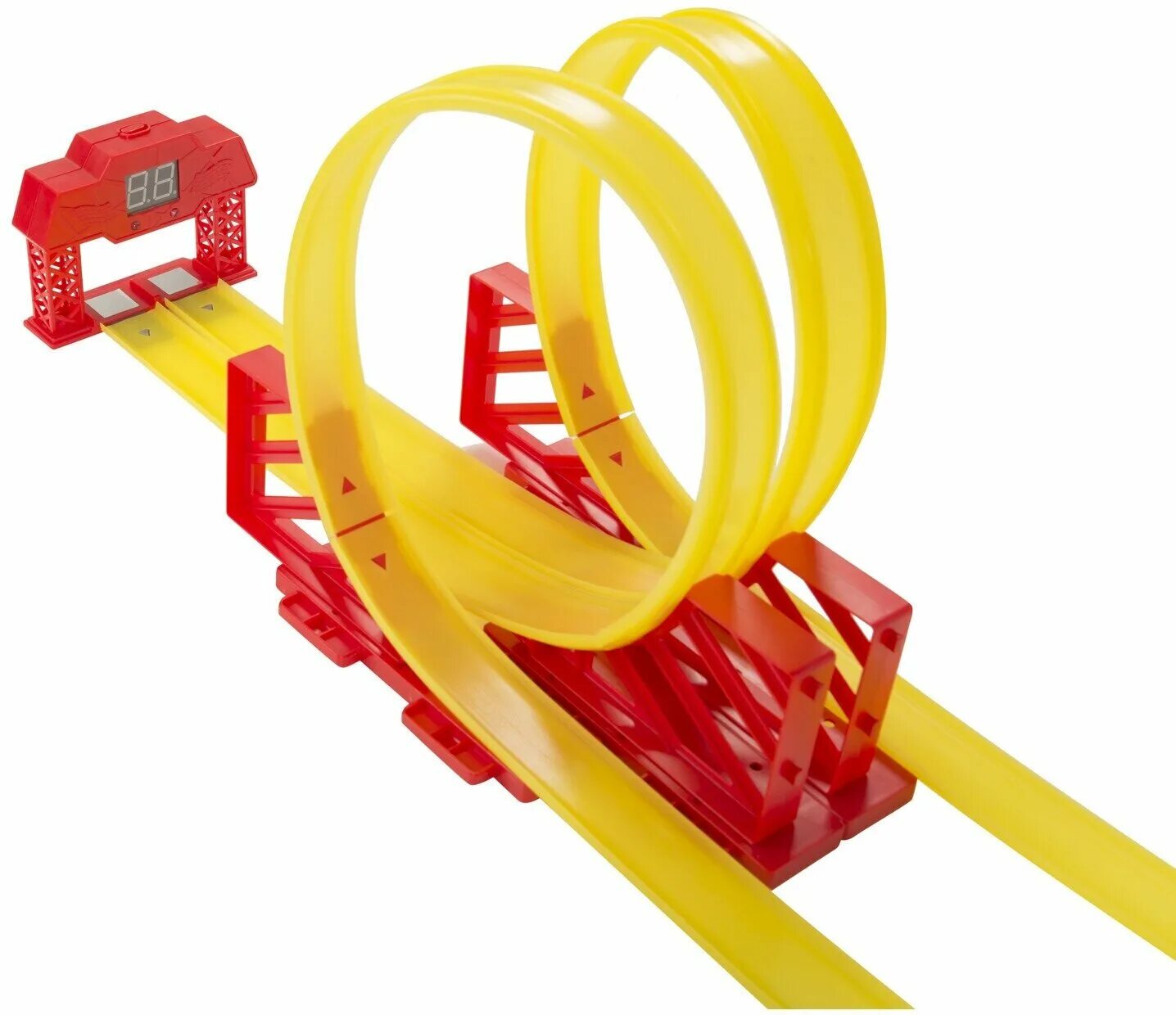 детский трек. B1011457r. автотрек р/у slot racing. игрушечный трек. гоночный трек ралли от сети длина трека 1420 см 1:43 - jj93-2.