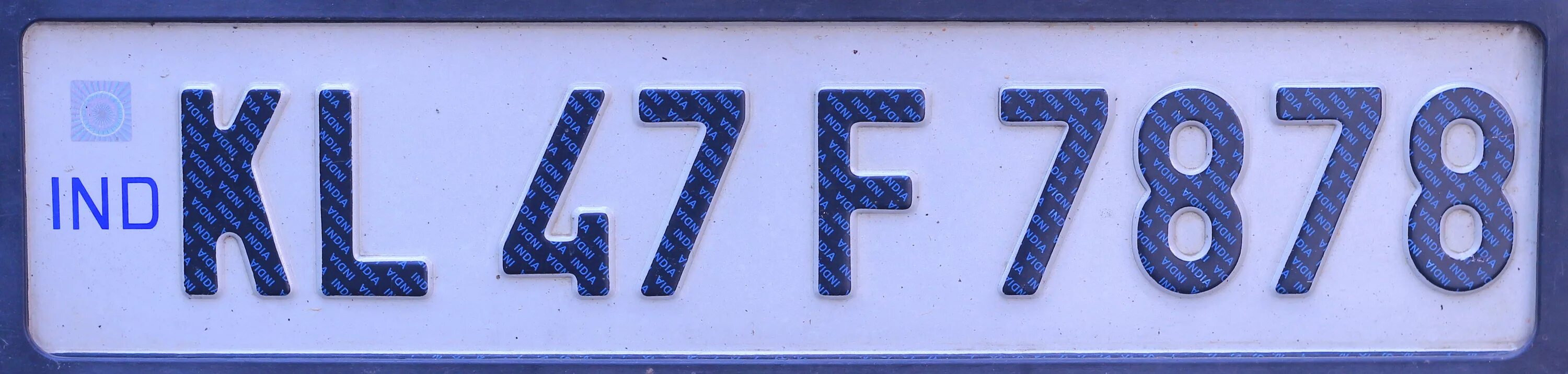 Vehicle number