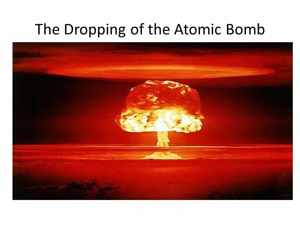 The dropping