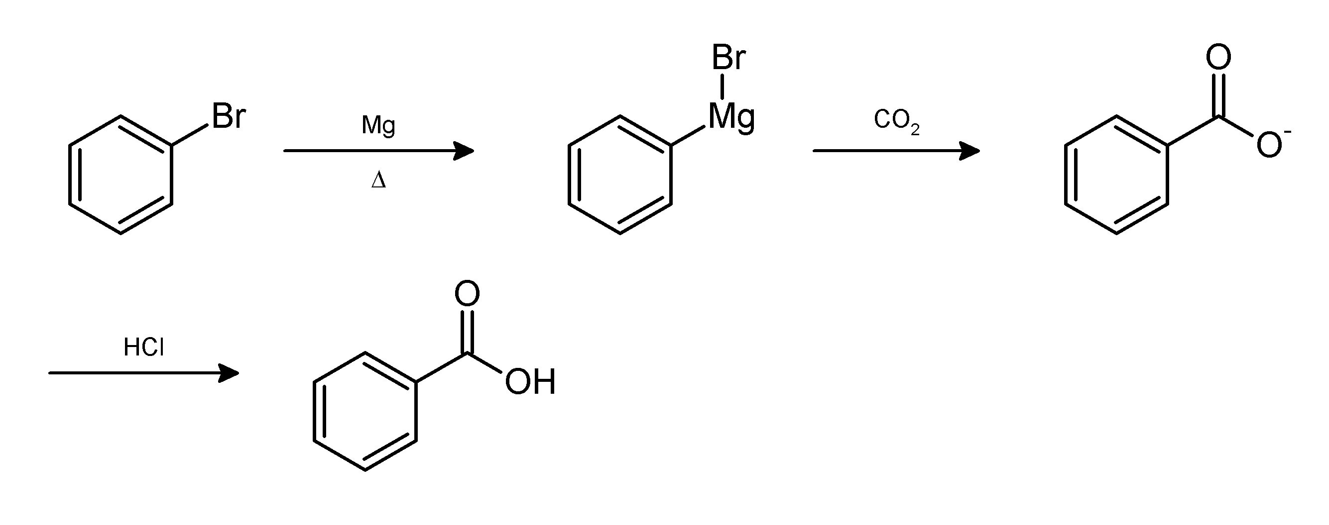 Бром naoh. Толуол магний бромид. Бромбензол в бензойную кислоту. Бром бензол и бензоивая кислота. Бензойная кислота + ch2=ch2.