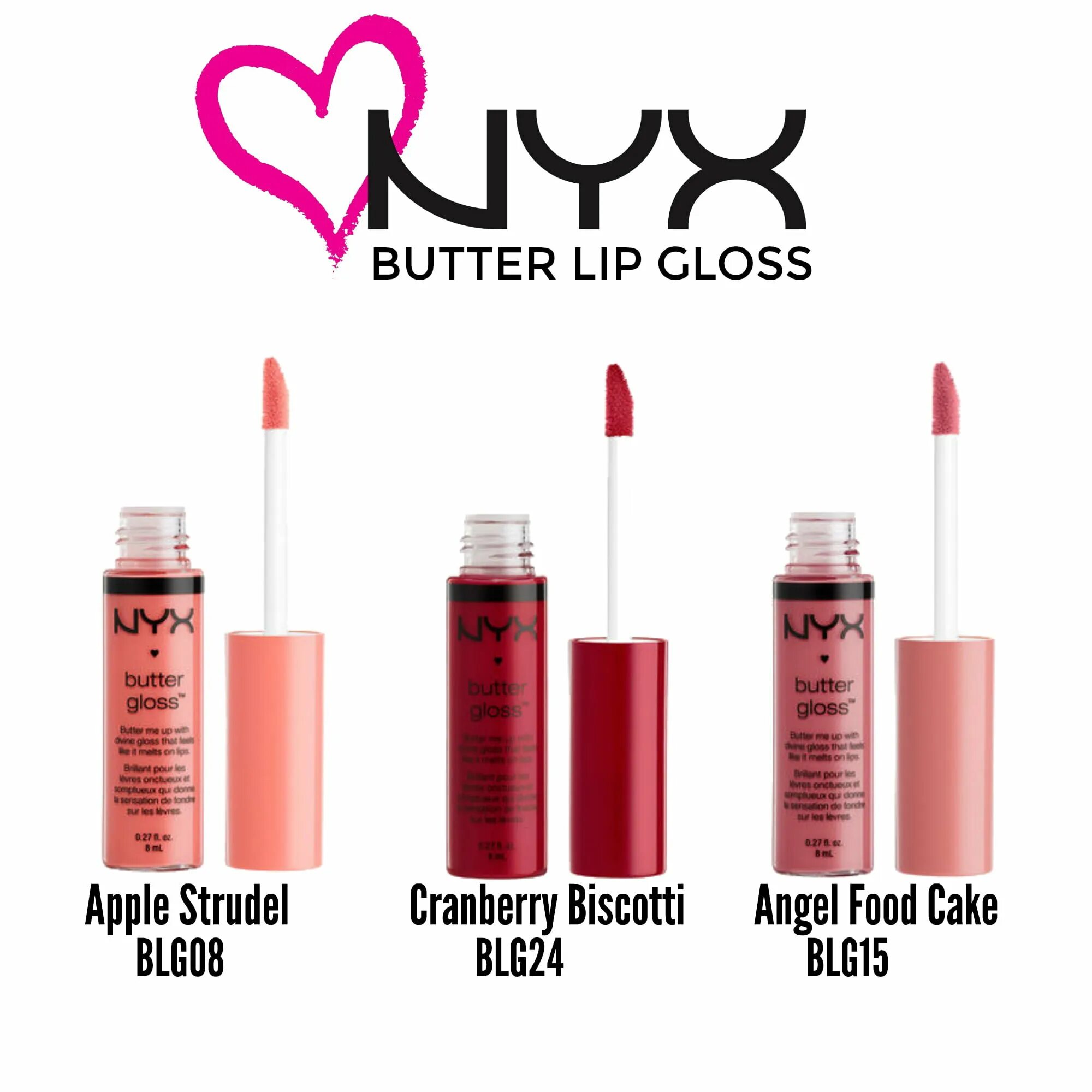 Никс блеск для губ. NYX блеск blg15. NYX Butter Gloss Angel food Cake. NYX Butter Gloss blg15. NYX Butter Gloss BLG 03.