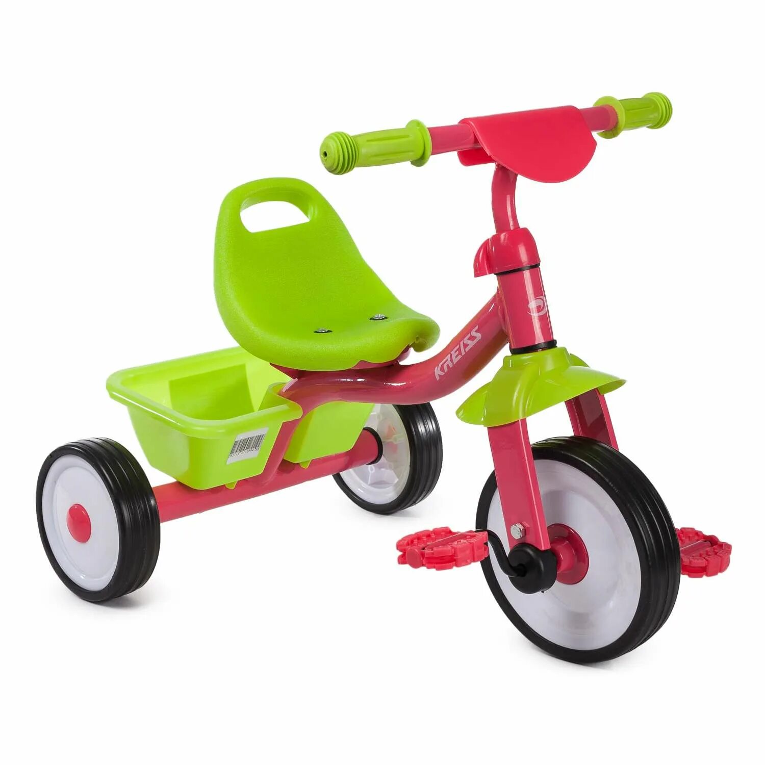 Kreiss велосипед трехколесный с ручкой. Велосипед Крейс трехколесный. Kreiss велосипед трехколесный. Велосипед Kreiss розово-зеленый. Трехколесный велосипед Kreiss зеленый.