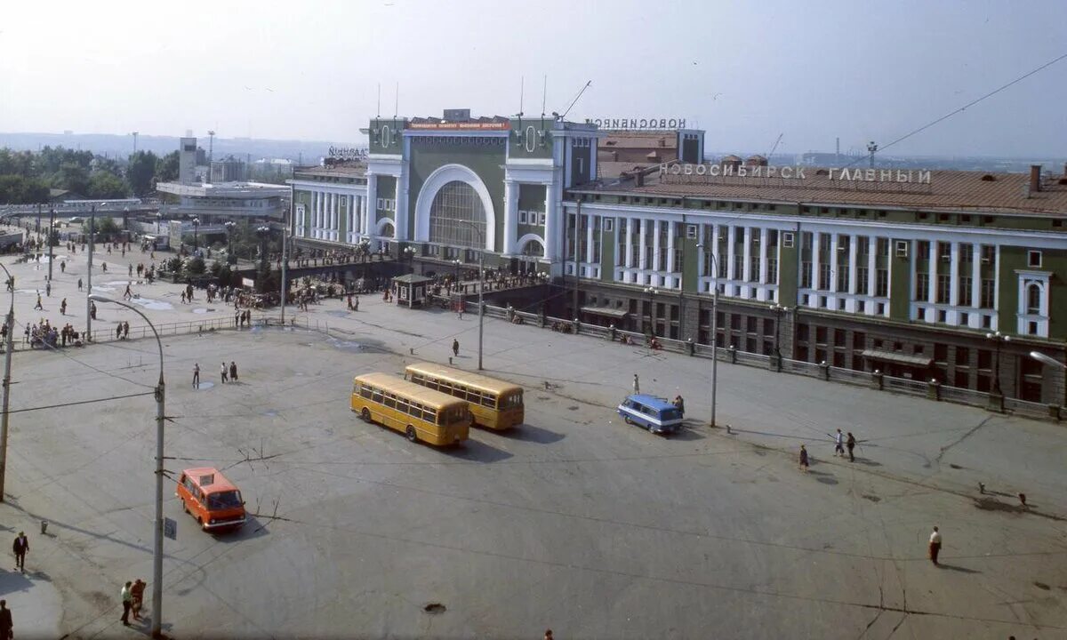 Novosibirsk - Historical photos - Photo - Urban Electric Transit