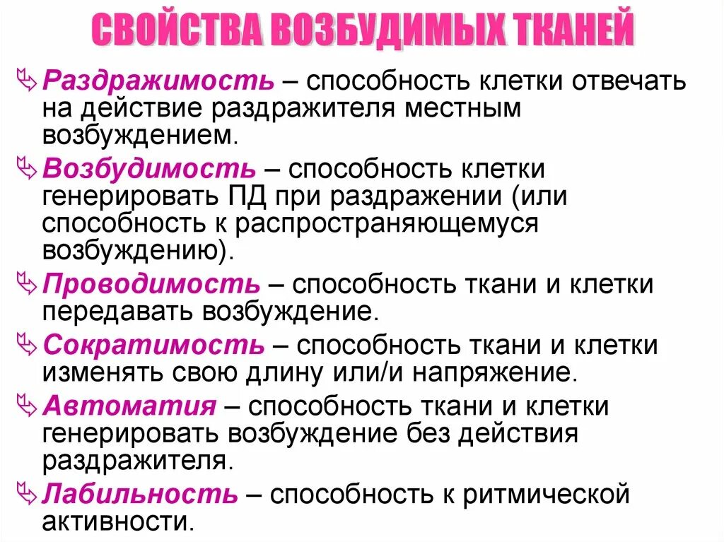 Физиологическая характеристика возбудимых тканей. Основные свойства возбудимых тканей физиология. Основные функциональные характеристики возбудимых тканей. Свойства возбудимых клеток и тканей. Какова роль раздражимости в жизни