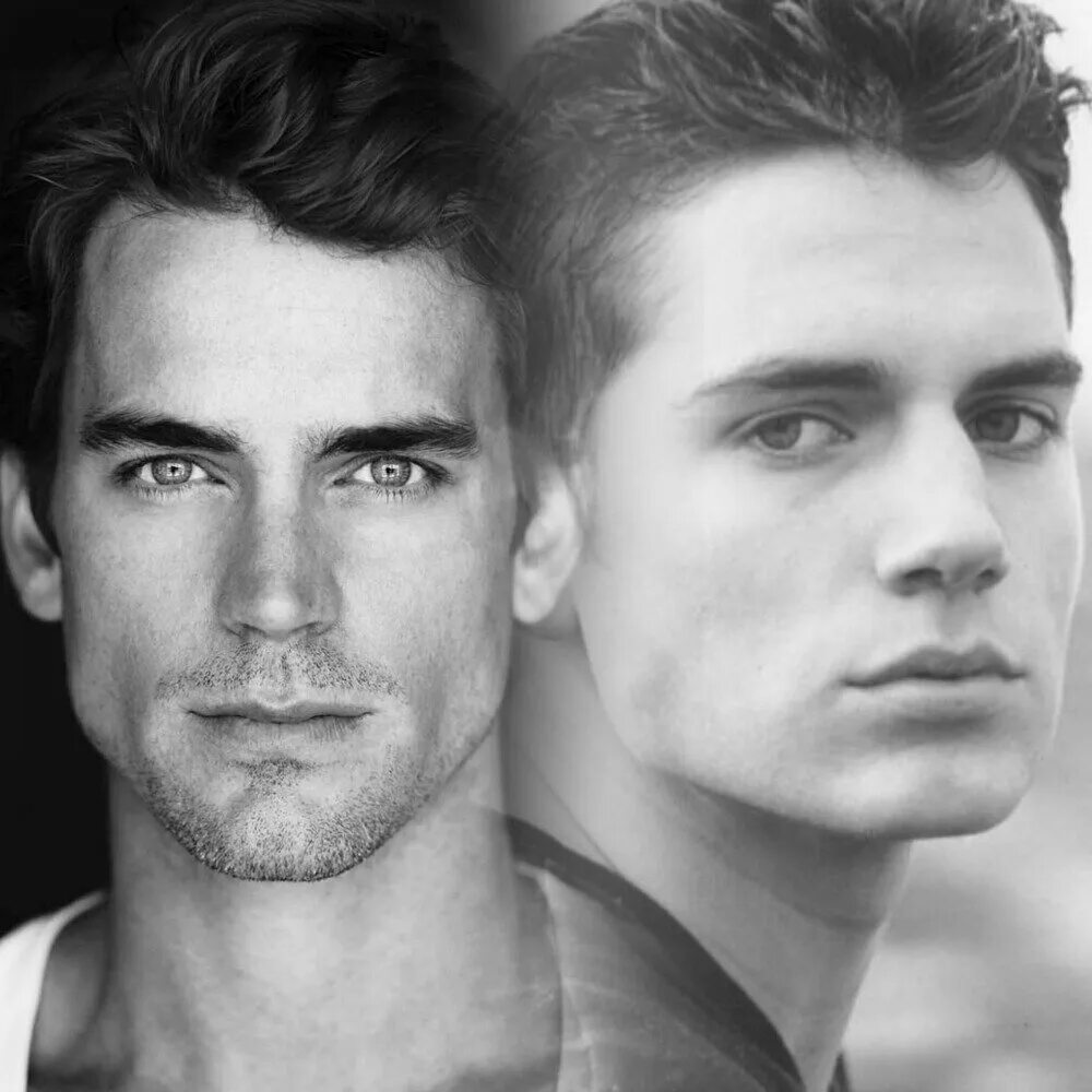 Henry Cavill and Matt Bomer. Братья близнецы группа