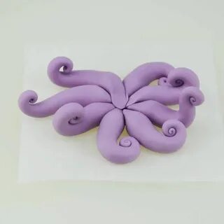 Лепка осьминога из пластилина