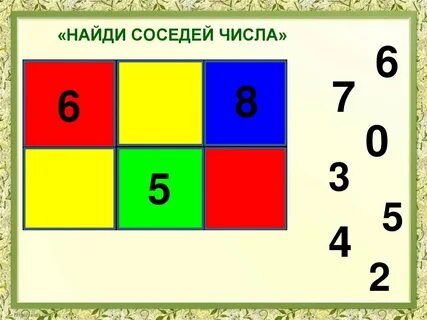 Игра назови соседа