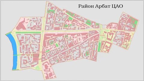 Арбат карта