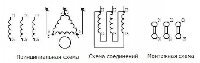 Схема подключения двигателя переменного тока 220в ИНКАР-16Ц