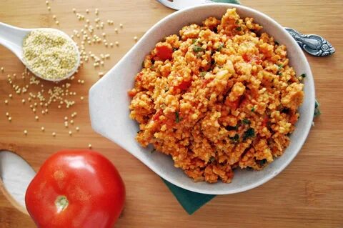 Пшено с мясом
