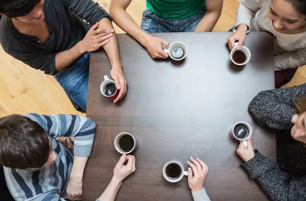 Around table