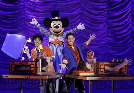 The children saw disney floats