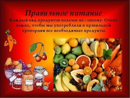Правильное питание слов