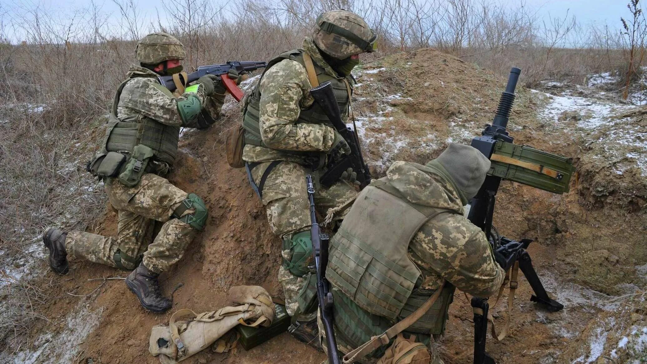 Украинские военные. Российские военные на Украине.