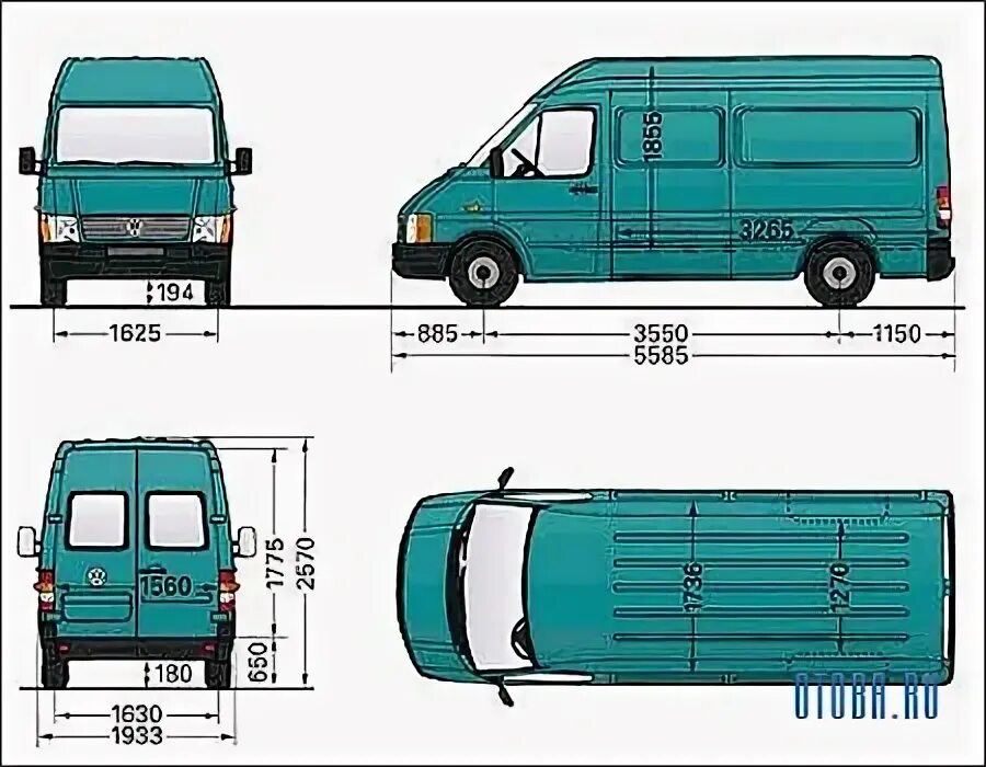 Размеры фольксваген транспортер т5. Фольксваген ЛТ габариты. Габариты т4 Фольксваген короткая база. Фольксваген ЛТ длина. Габаритные Размеры Фольксваген Транспортер 2003 г.