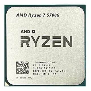 Процессор amd ryzen 5700g