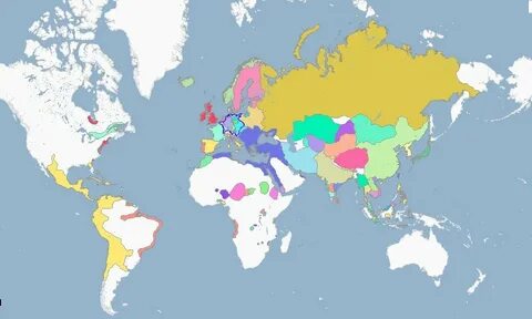 World map years