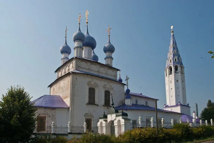 Крестовоздвиженская церковь палех