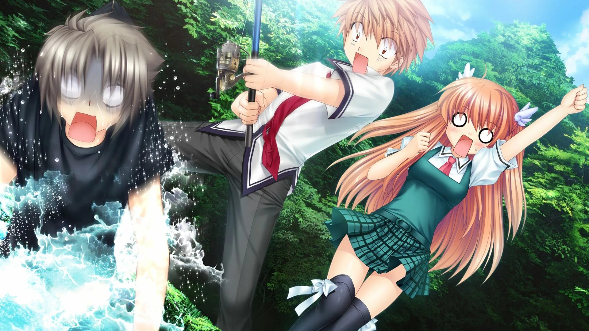 Rewrite. Ёшино реврайт. rewrite котаро и лючия.