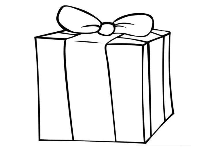 Подарки на а4 распечатать Presents Coloring Pages Christmas gift coloring pages, Christmas present colorin