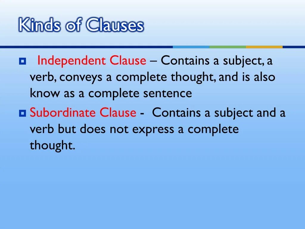 Kinds of Clauses. Subordinate Clauses в английском языке. Types of subordinate Clauses. Coordinate Clauses в английском языке.
