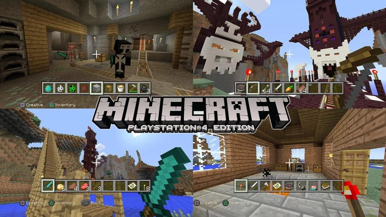 Minecraft который можно играть с друзьями. Игра майнкрафт на плейстейшен 4. minecraft. playstation 4 edition [ps4, русская версия]. майнкрафт версия плейстейшен 3. игра minecraft bedrock edition.