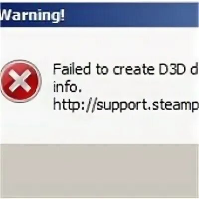 Failed create game. Failed to create d3d device. Failed to create d3d device left 4 Dead.