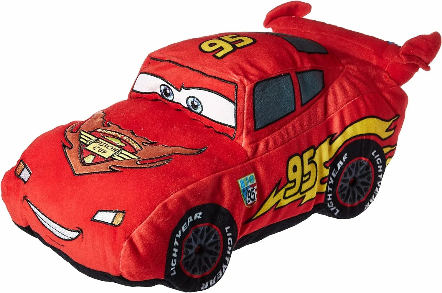 Страшный маквин. Молния Маккуин. Плюшевая игрушка молния Маккуин. Cars 2 Lightning MCQUEEN Toy. Подушка молния Маккуин.