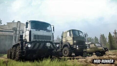 Mudrunner черный экран