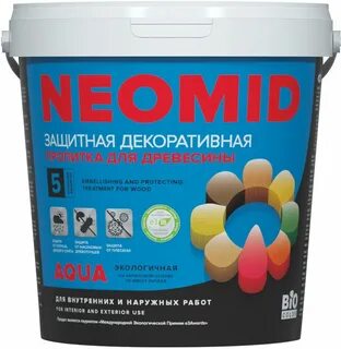 Краска для древесины neomid
