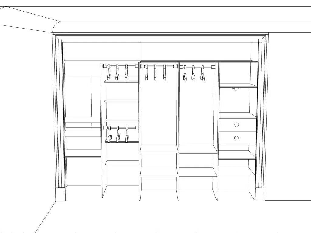 Эскиз шкафа. Эскиз гардеробной. Гардероб чертеж. Чертеж гардеробной.