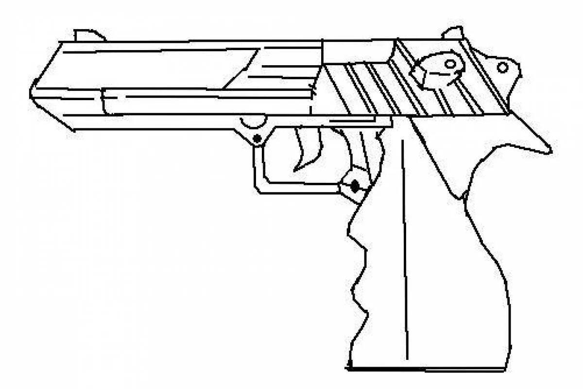 Карта дигл. Чертёж пистолета Desert Eagle. Дигл из СТЕНДОФФ 2. Чертеж ДИГЛА из стандофф 2. Чертёж ДИГЛА из КС го.