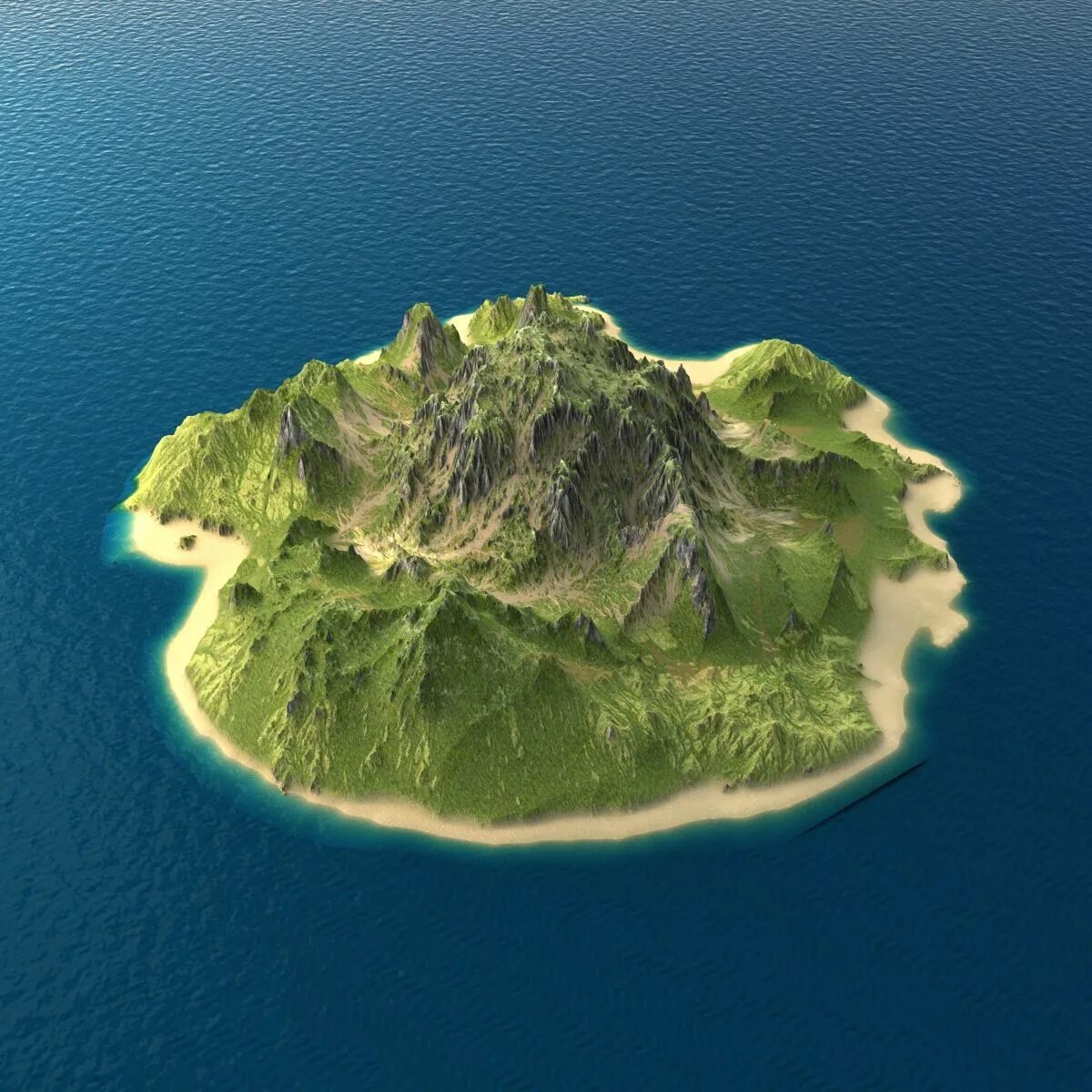 3d Max остров. Остров вид сверху. Остров 3d модель. Красивые острова вид сверху.