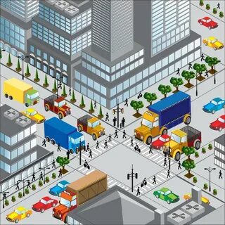 Crossing cities