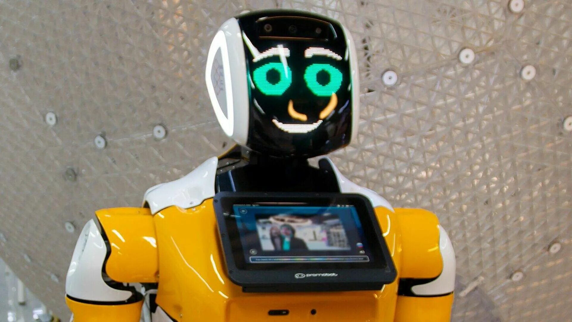 Включи новый робот. Промобот 4. Робот Promobot v.4. Сервисный робот Promobot v.4.. Робот полицейский Promobot.