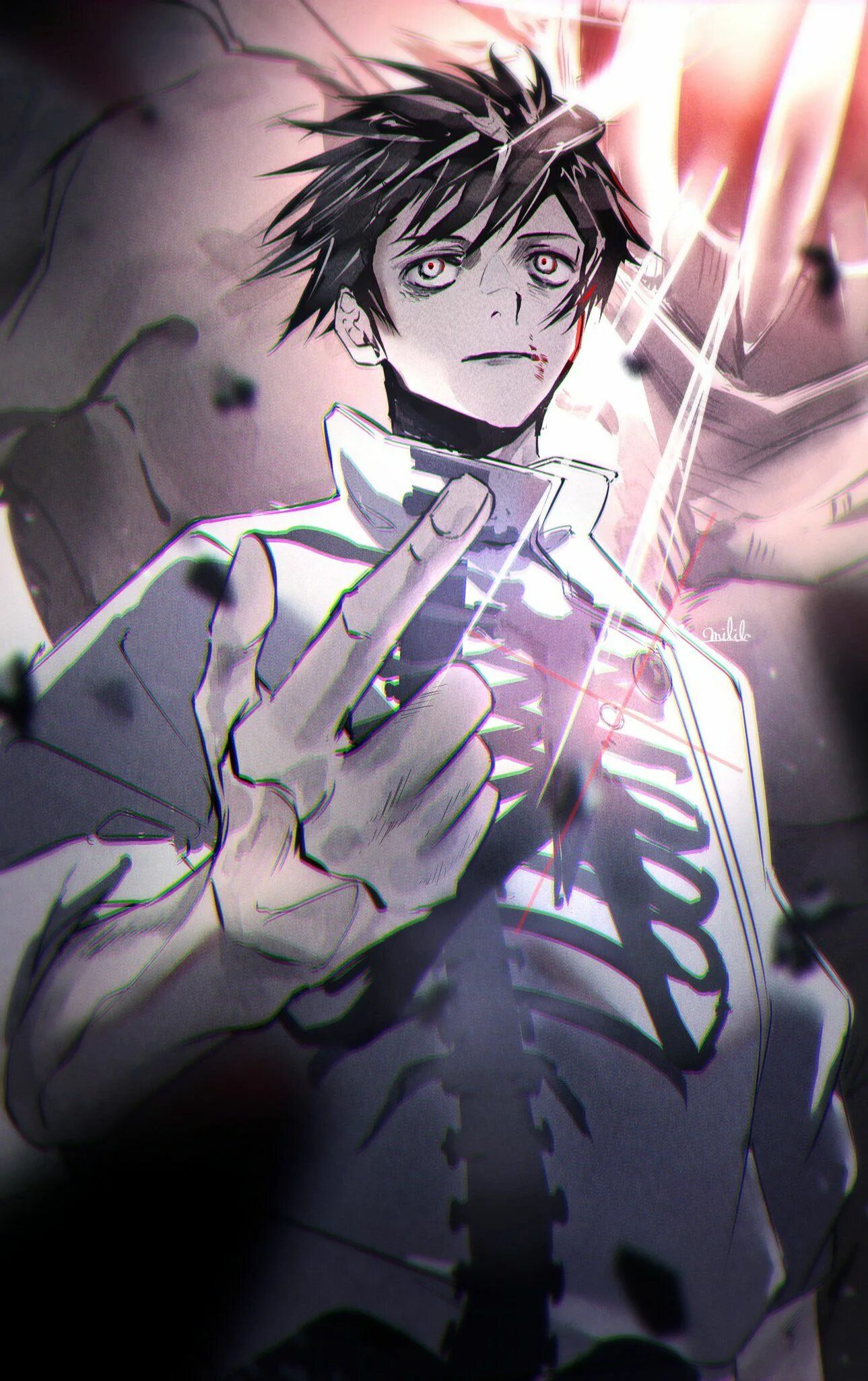 Юто окоцу. Оккоцу манга. Юто окоцу. Окоццу юта магическая битва. Юта оккоцу магическая битва.