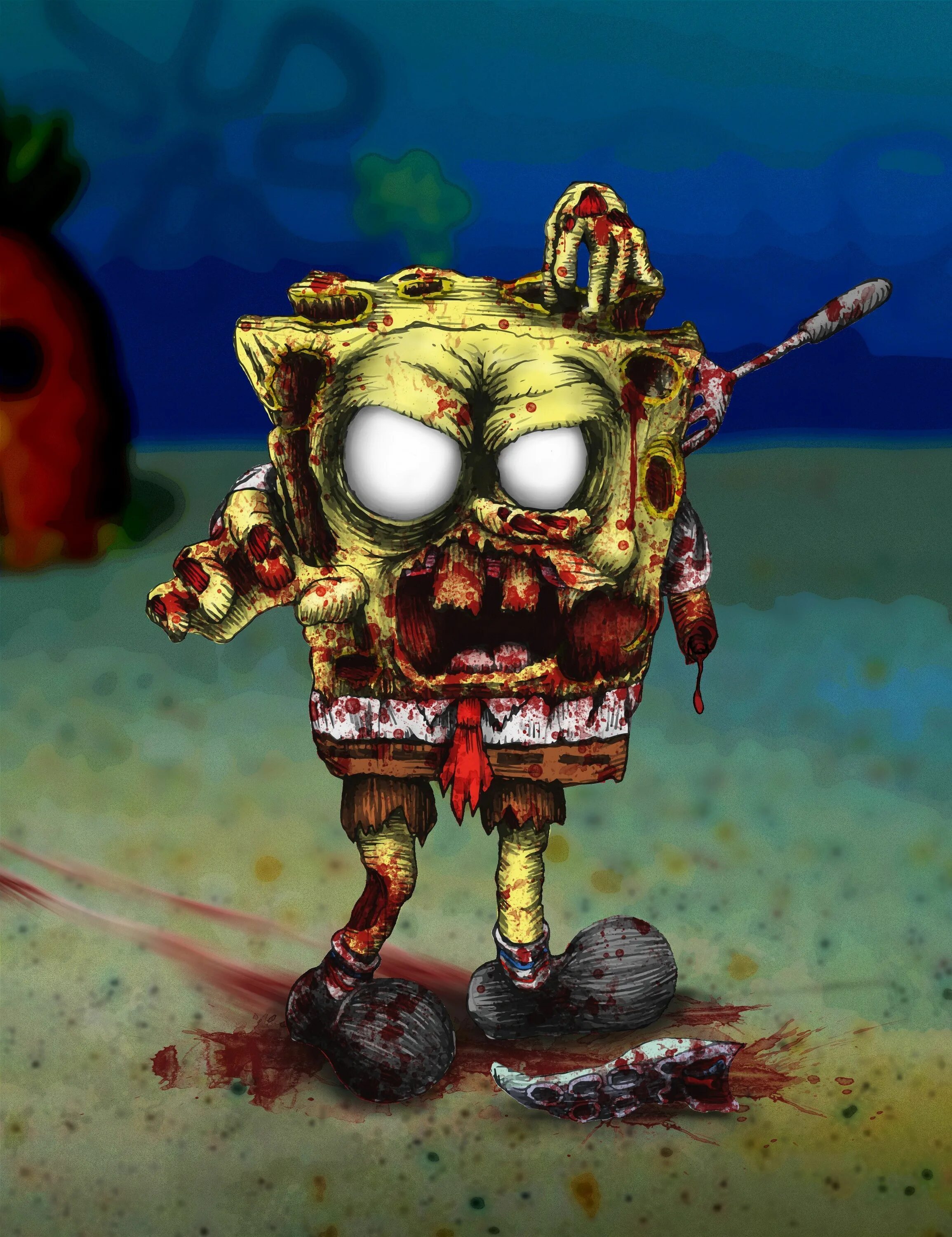 Spongebob horror