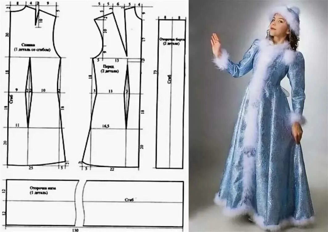 Как сшить взрослую