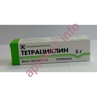 Инструкция тетрациклиновой мази для глаз взрослым