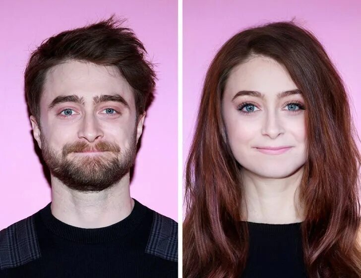 Приложение меняющее пол. Дэниел рэдклифф faceapp. рэдклифф фейс апп. faceapp дэниел рэдклифф смена пола. дэниел рэдклифф если бы был женщиной.