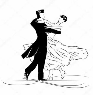 Рисунок танцующих вальс