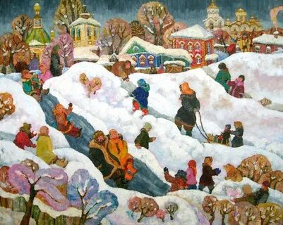 Зима народная