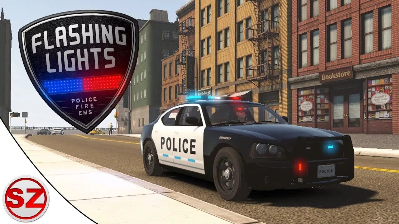 Ems flash. Flashing Lights игра. Police flashing Light. Flashing Lights logo. Flashing Lights - Police Fire ems.