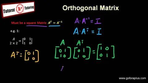 Ортогональная матрица