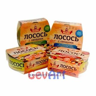 Лосось с овощами консервы