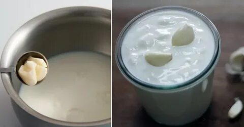 Можно чеснок с молоком
